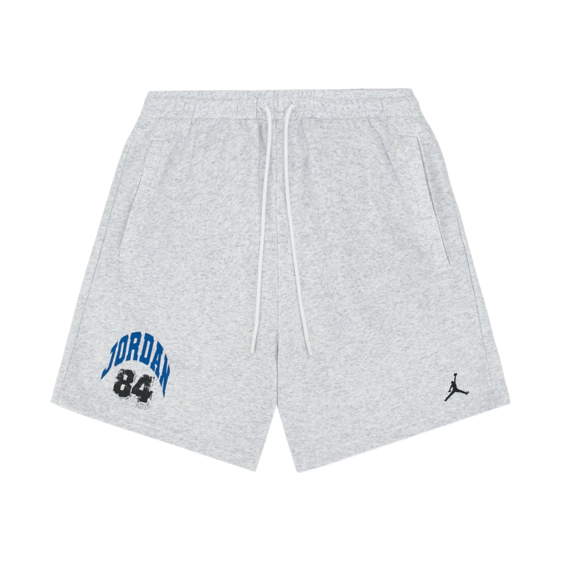 HV0095-051 Jordan Brooklyn Collegiate Shorts Birch Heather Black