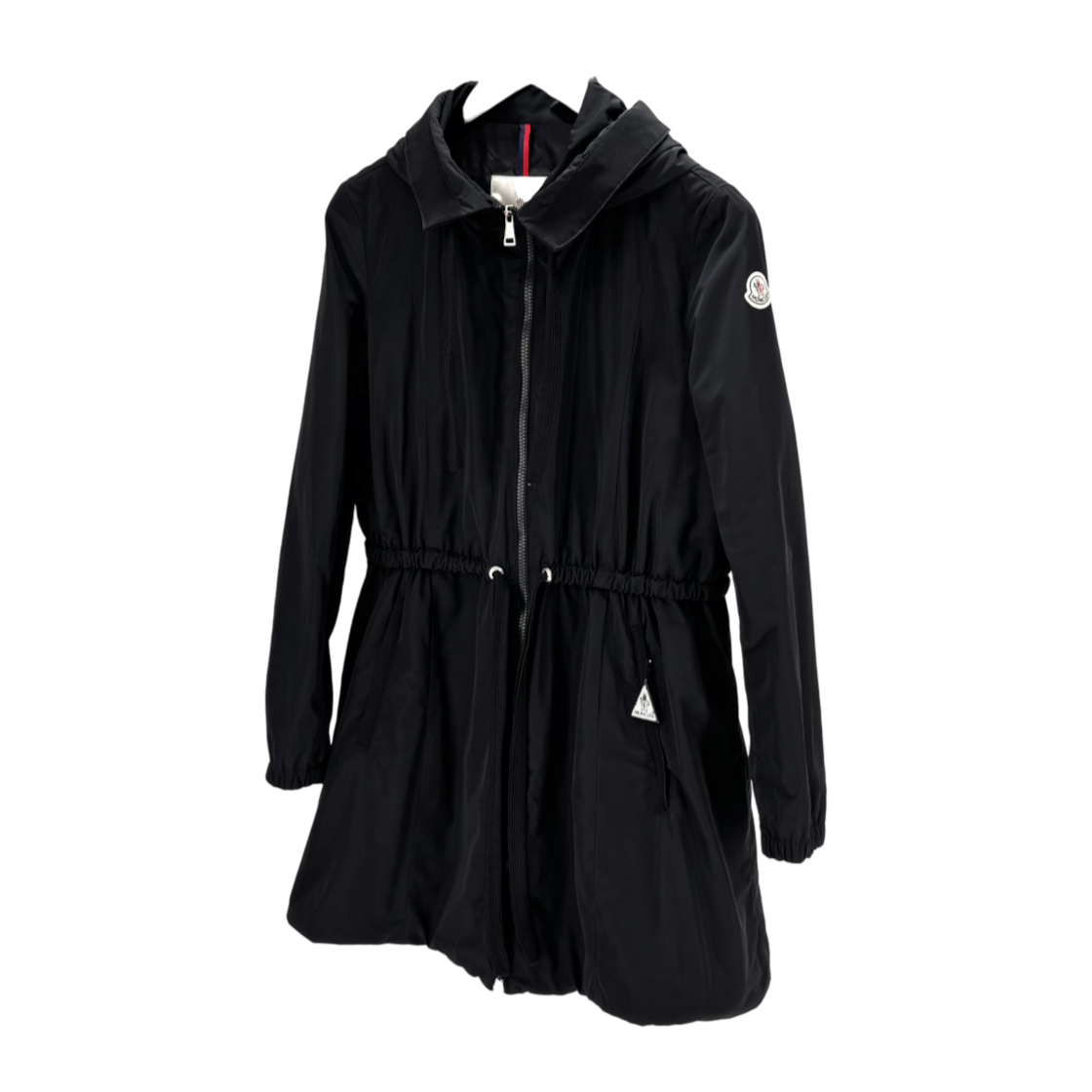 ITR6H675MWU2 Moncler Topaz Women Hooded Windbreaker Jacket Black