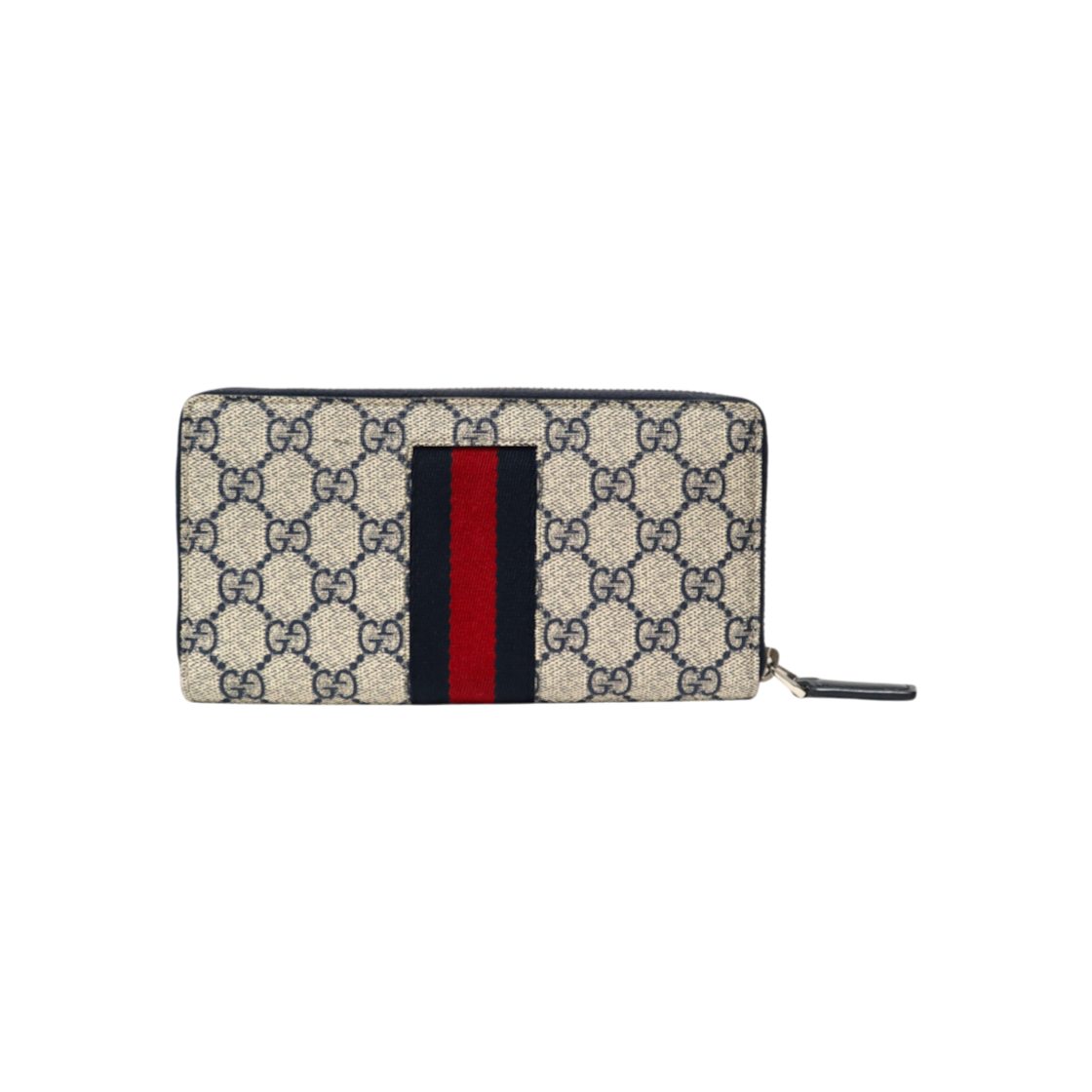 ITML3WE9VJUV Gucci GG Supreme Canvas New Web Detail Wallet