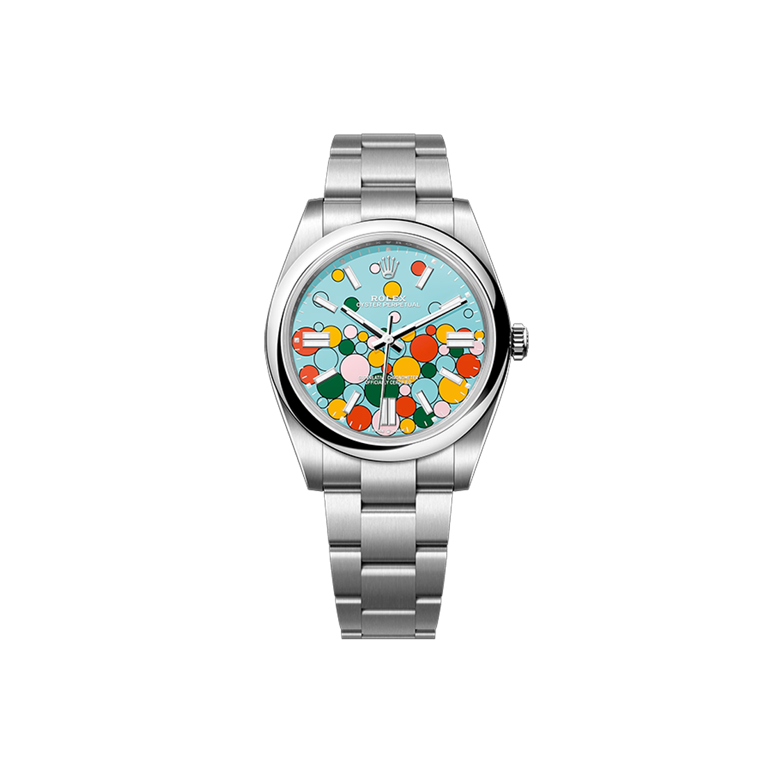 롤렉스 오이스터 퍼페츄얼 셀리브레이션모티프 바 오이스터(Rolex Oyster Perpetual Celebration Motif Bar Oyster)