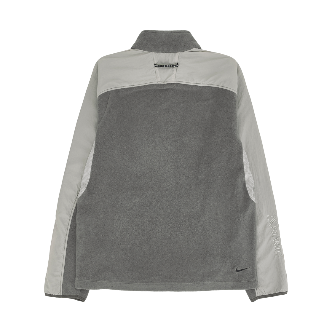 나이키 트레일 폴라텍 쿼터집 플리스 러닝 탑 케이브 스톤(Nike Trail Polartec Quarter Zip Fleece Running Top Cave Stone) - 2