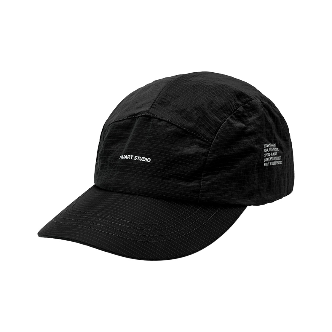 누아트 스튜디오 윈드 벤트 러닝 볼캡 블랙(NUARTSTUDIO Wind Vent Running Ball Cap Black) - 1