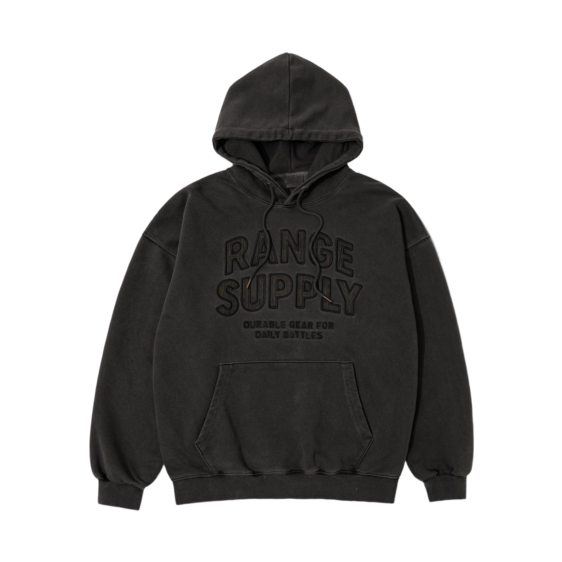 JUHD4729_darkgray_29 PERSTEP Range Supply Pigment Hoodie Darkgray JUHD4729