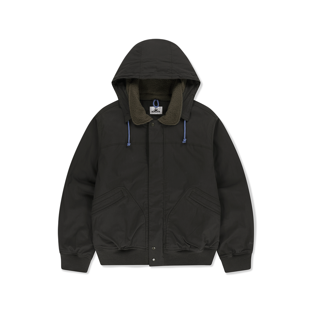 [5% 적립] 썬러브투어 플리스 라이닝 스윙 자켓 챠콜([5% 적립] sunlovetour Fleece Lined Swing Jacket Charcoal)