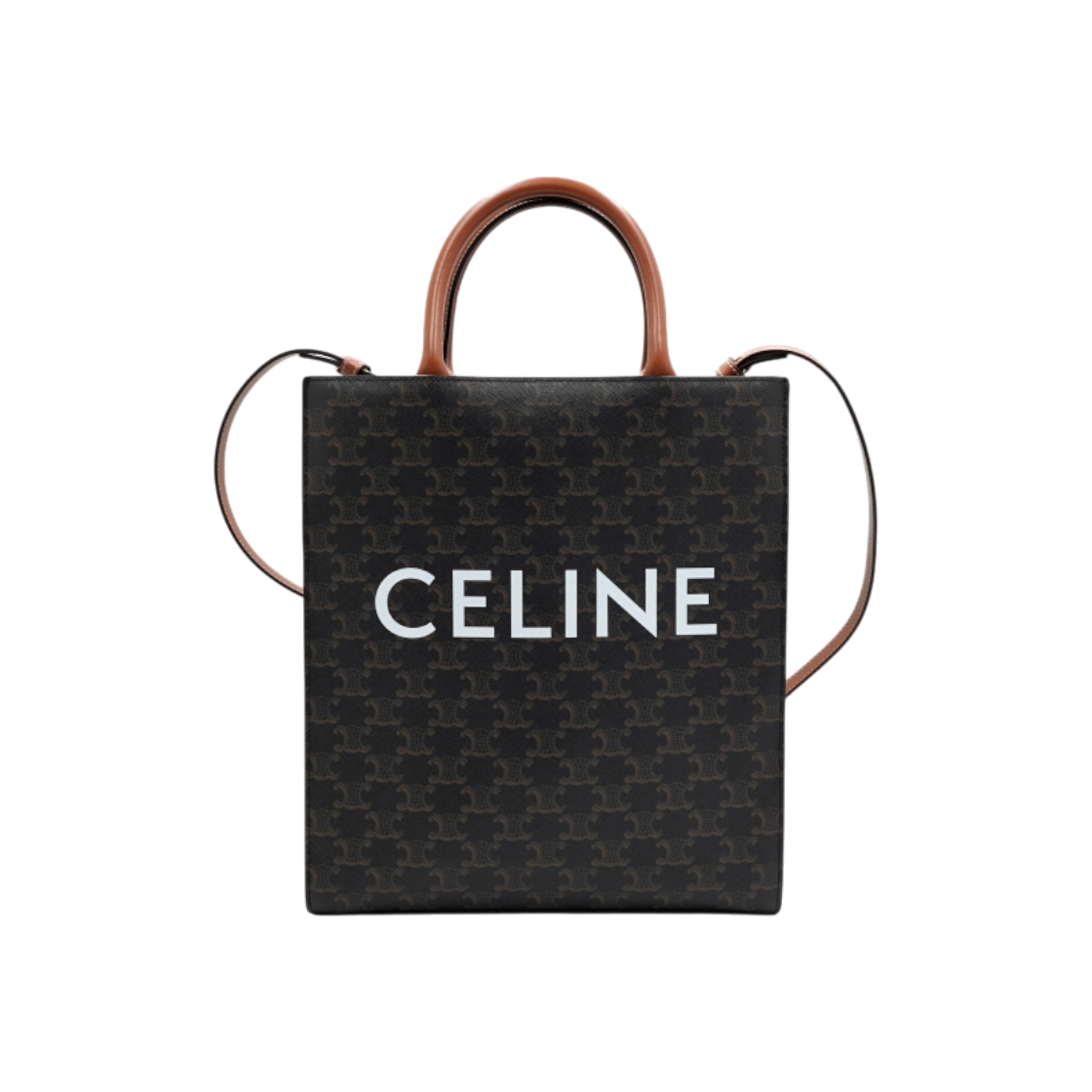 IT8H5AT7L4JM Celine Triomphe Small Vertical Cabas Tote Bag