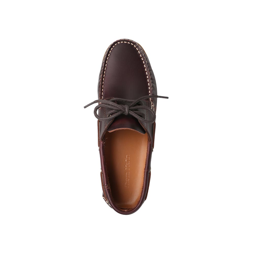 톰맥캔 뉴포트 01 남성 모카신 보트슈즈 버건디(Thom McAn NEWPORT 01 Men Moccasin Boat Shoes Burgundy) - 5