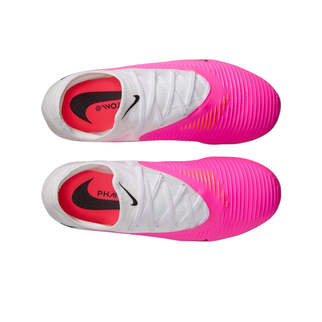 (JR) 나이키 팬텀 6 로우 프로 FG/MG 멀티컬러 블랙((JR) Nike Phantom 6 Low Pro FG/MG Multicolor Black) - 2