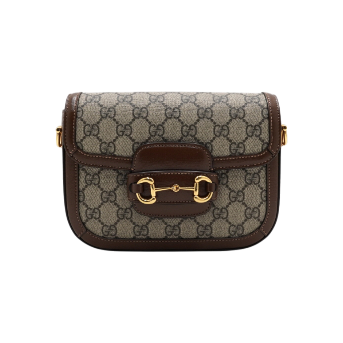 IT7LF5PF4GEP Gucci Horsebit 1955 Leather Mini Shoulder Bag