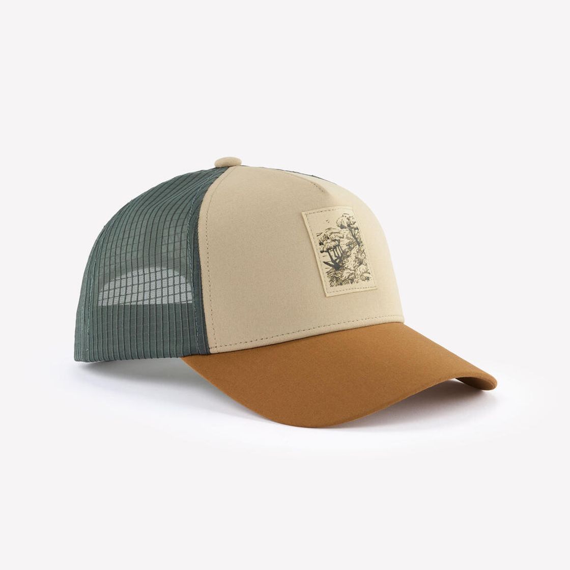 데카트론 하이킹 트러커 캡모자 트래블 500 마키아토 브라운(Decathlon Hiking Trucker Cap Travel 500 Macchiato Brown) - 10