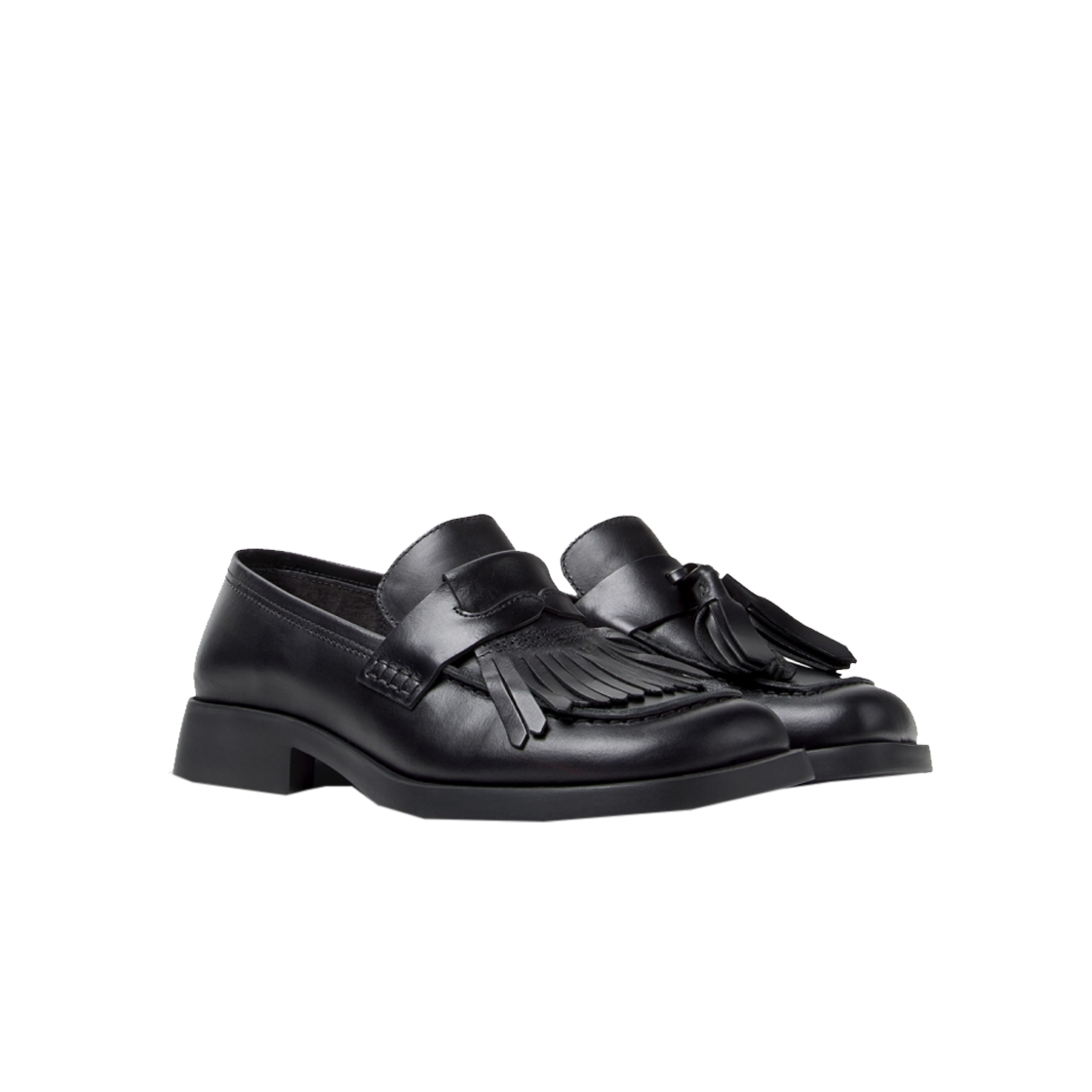 캠퍼 여성 도나 플랫슈즈 블랙(Camper Woman Donna Twins Flat Black) - 2