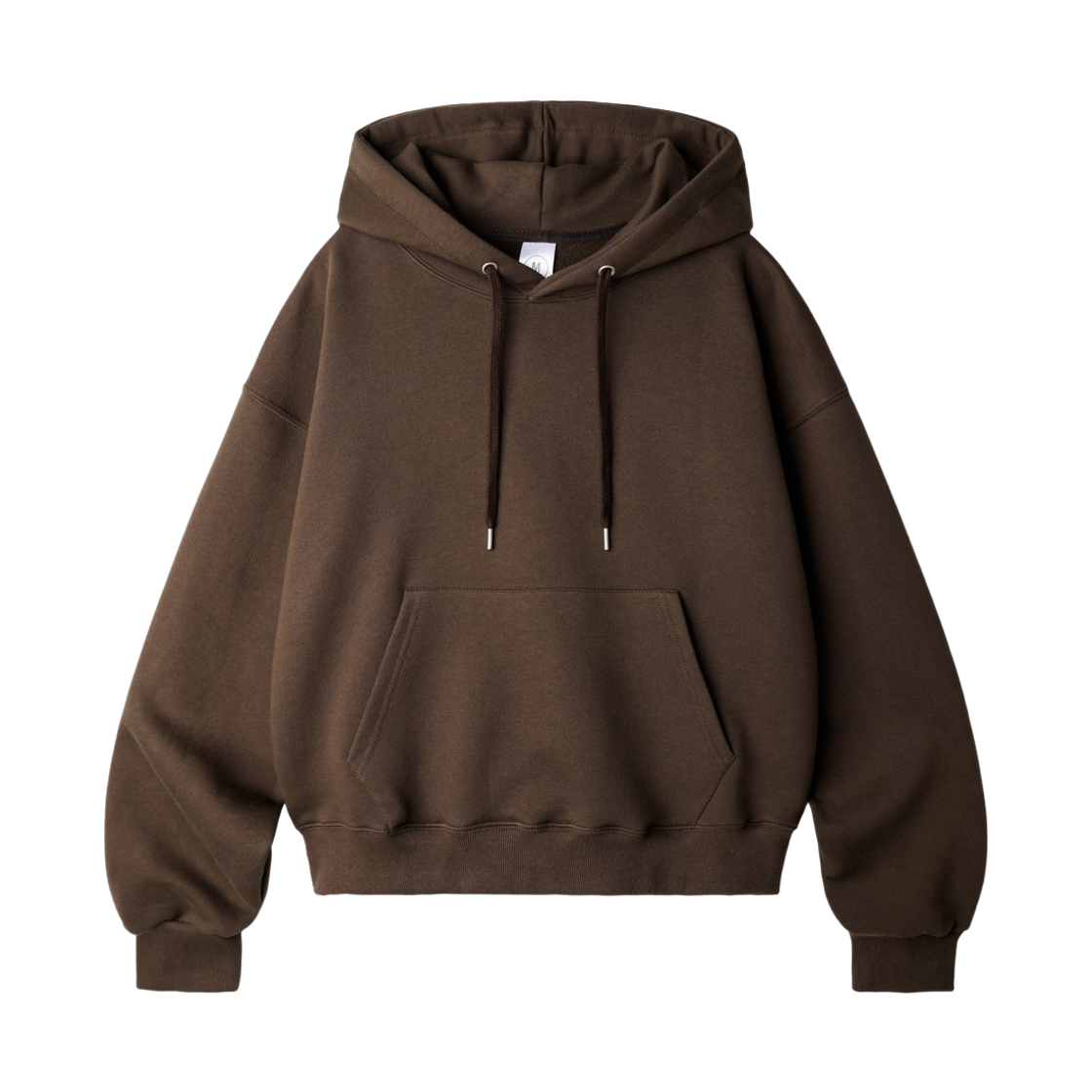 KJHD2649_brown_29 JEMUT Daycut Crop Overfit Hoodie Brown KJHD2649