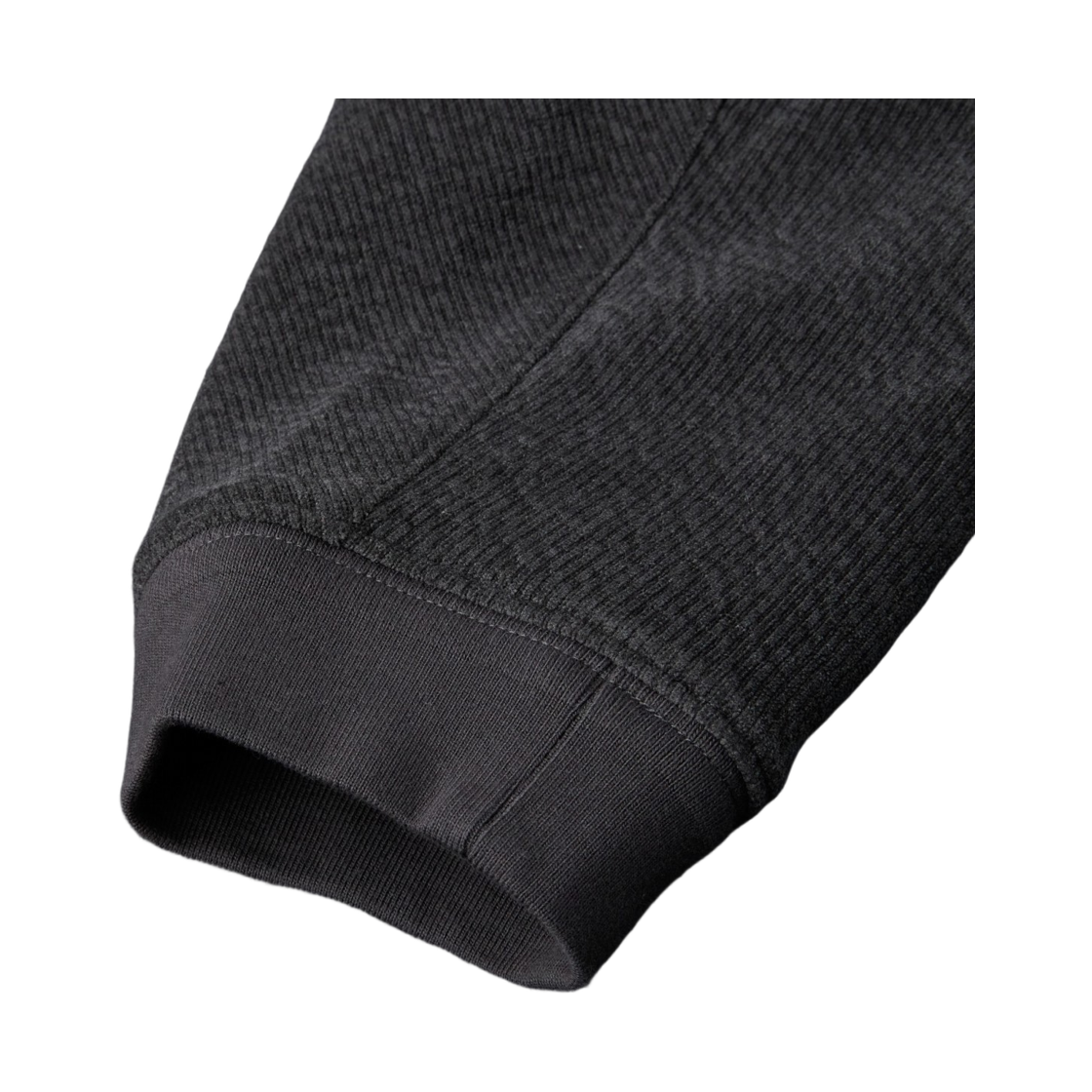 이로 말리오 멜란지 립 후드티 다크 그레이(Iro Malio Melange Rib Hoodie Dark Gray) - 5
