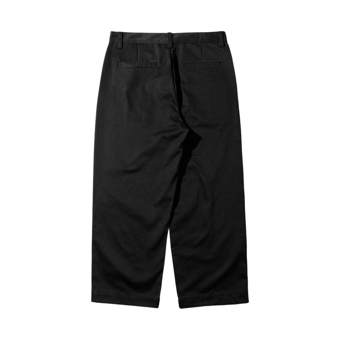 JULP4687_Black_291 PERSTEP Mix Wide Chino Pants Black JULP4687