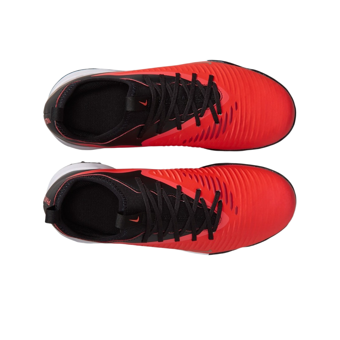 (JR) 나이키 팬텀 6 로우 아카데미 TF 브라이트 크림슨 블랙((JR) Nike Phantom 6 Low Academy TF Bright Crimson Black) - 2