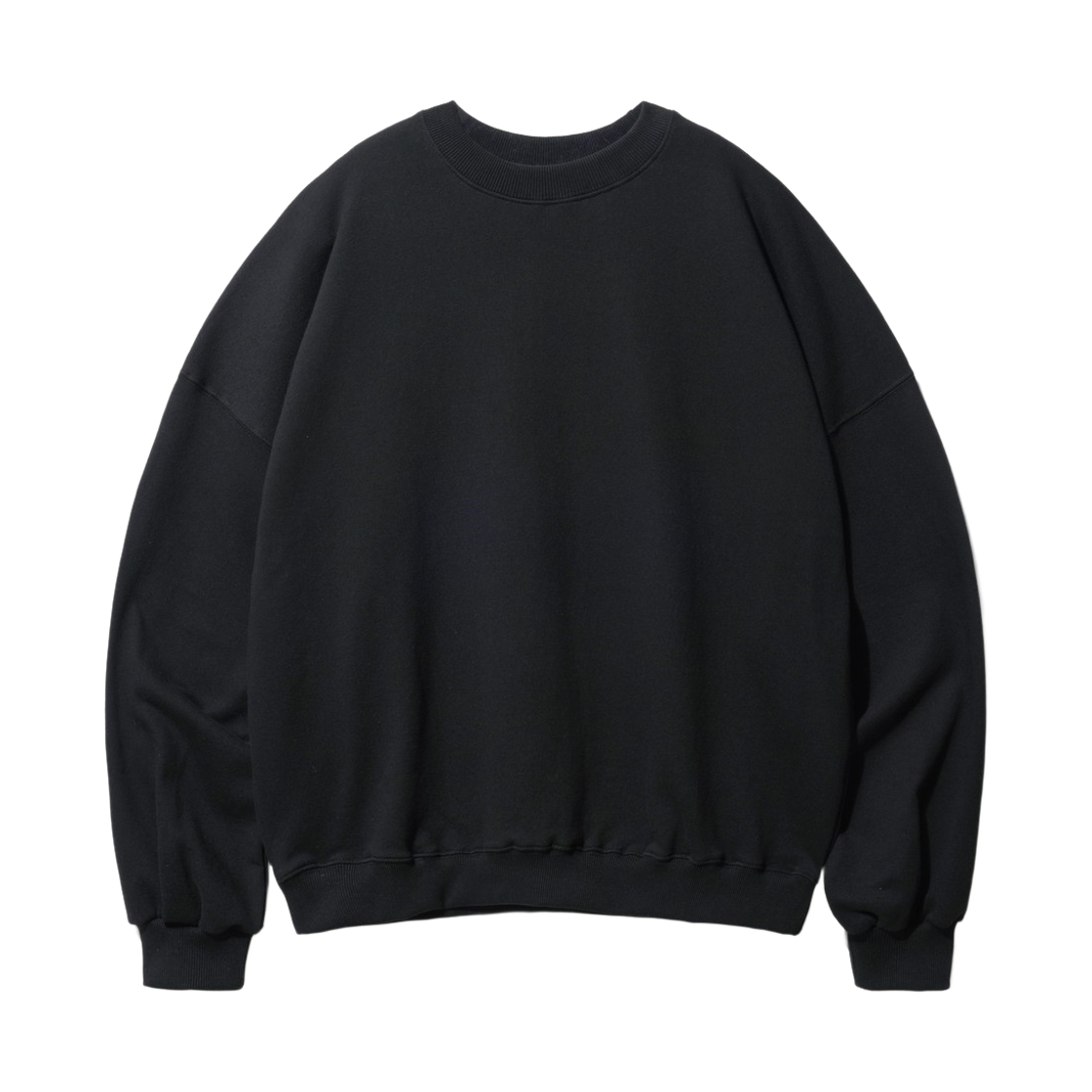 KJMT2369_black_29 JEMUT Haze Overfit Sweatshirts Black KJMT2369 / KJMT2400