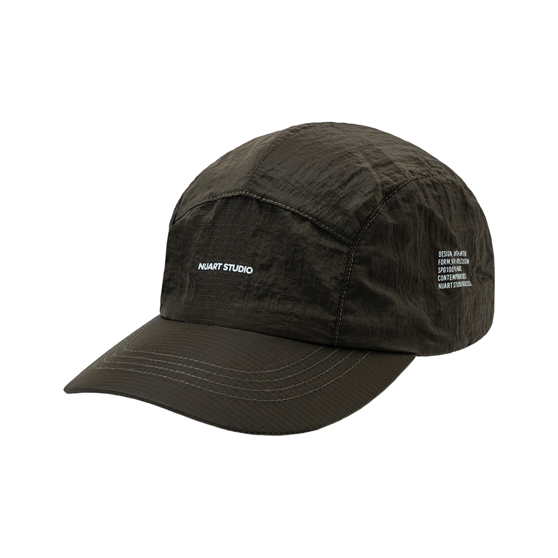 ITEM04 NUARTSTUDIO Wind Vent Running Ball Cap Brown