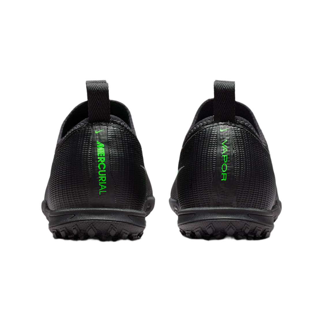 (JR) 나이키 머큐리얼 베이퍼 17 아카데미 TF 블랙 일루젼 그린((JR) Nike Mercurial Vapor 17 Academy TF Black Illusion Green) - 3