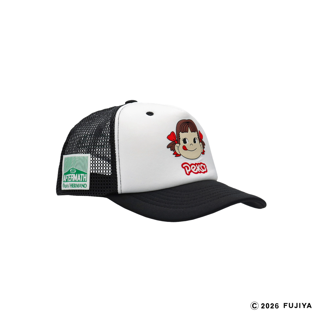 에이티엠 x 페코 로고 메쉬 캡 블랙(Atm x Peko Logo Mesh Cap Black) - 2