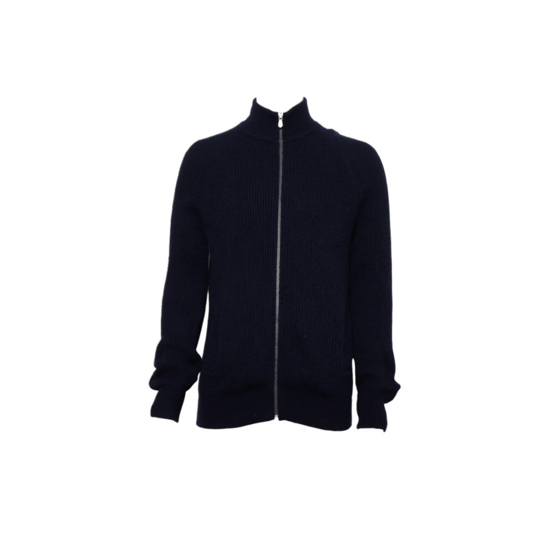IT4FRJSLB7WU Brunello Cucinelli  Ribbed Cotton Zip Up Sweater