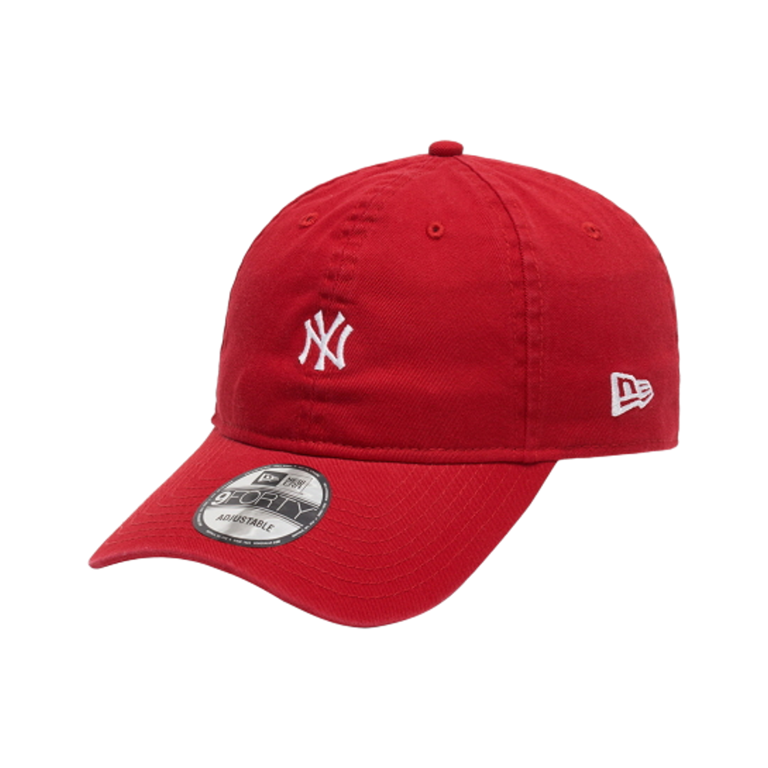 12836197 New Era MLB Washed Mini Logo New York Yankees Unstructured Cap Red