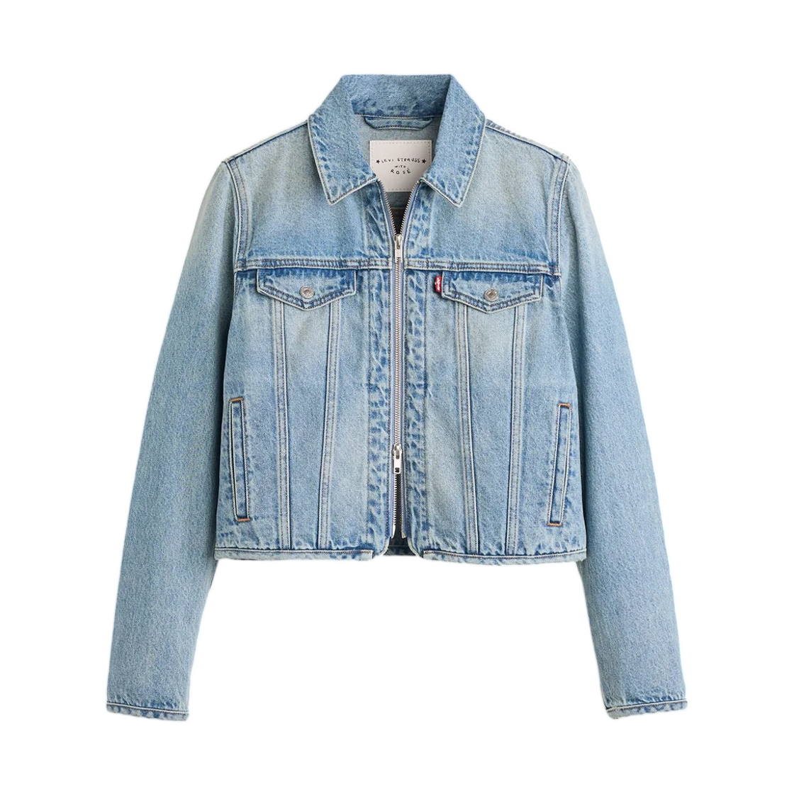 00C0A0001 (W) Levi's x Rose Denim Jacket Light Indigo