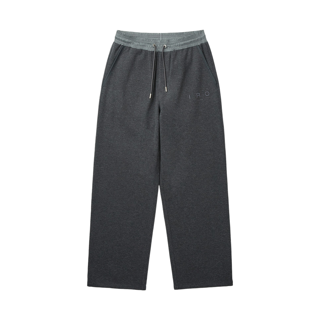 IQPAA26781GYD Iro Reposs Jersey Easy Set-Up Pants Dark Gray