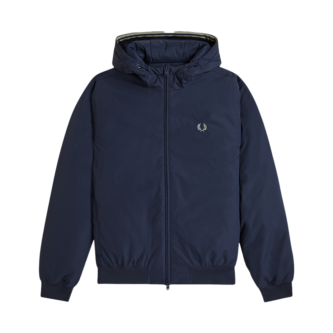 프레드페리 후드 브렌댐 재킷 다크에어포스(Fred Perry Hooded Brentham Jacket Dark Airforce) - 1