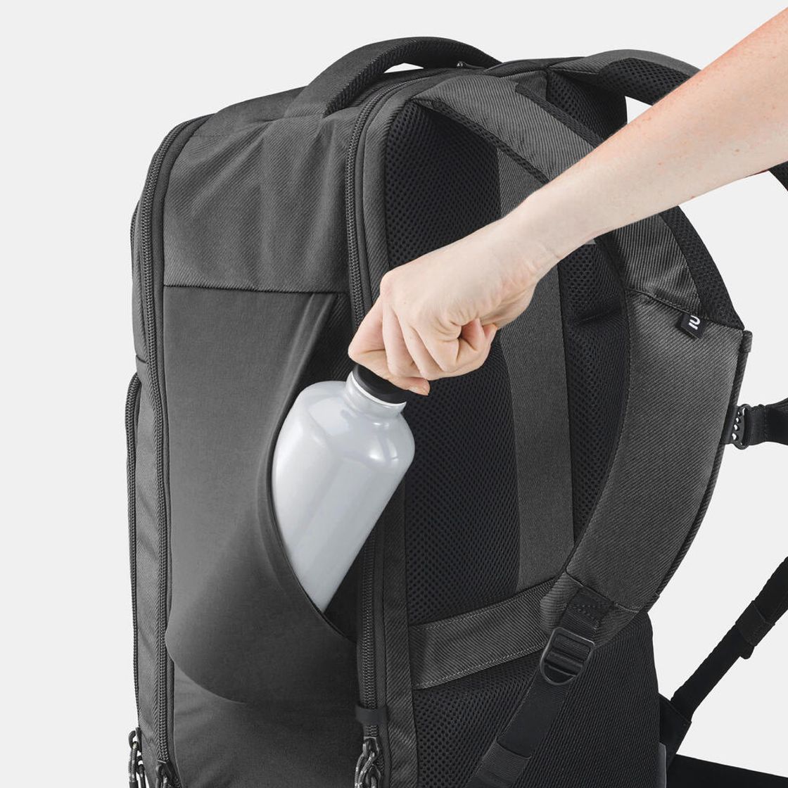 데카트론 등산 백팩 32L 이스케이프 NH500 스모크 블랙(Decathlon Hiking Backpack 32L Escape NH500 Smoke Black) - 9