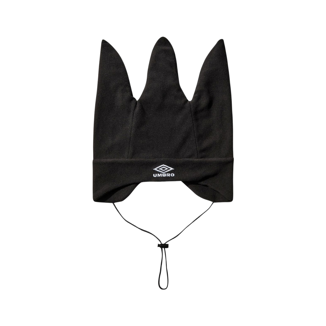 엄브로 x 슬램잼 플리스 제스터 캡 블랙(Umbro x Slam Jam Fleece Jester Cap Black) - 1