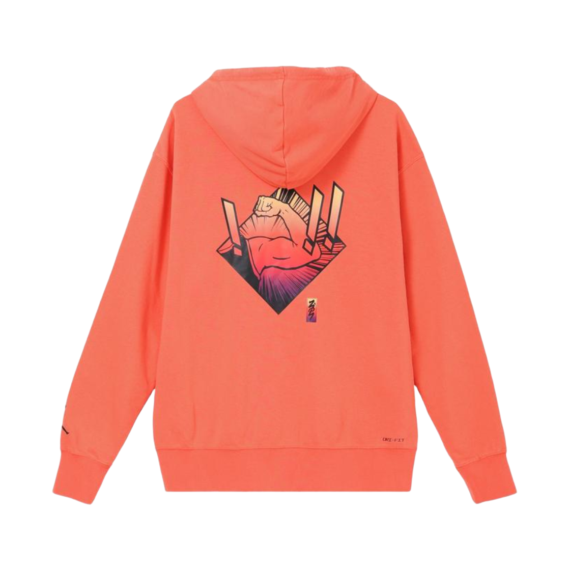 조던 x 자이언 드라이핏 플리스 후드 브라이트 크림슨 블랙 - US/EU(Jordan x Zion Dri-Fit Fleece Hoodie Bright Crimson Black - US/EU) - 2