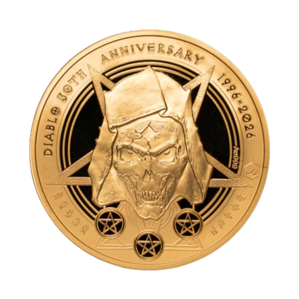 금 한국조폐공사 디아블로 30주년 기념 금메달 15.55g(Gold KOMSCO Diablo 30th Anniversary Gold Medal 15.55g) - 2
