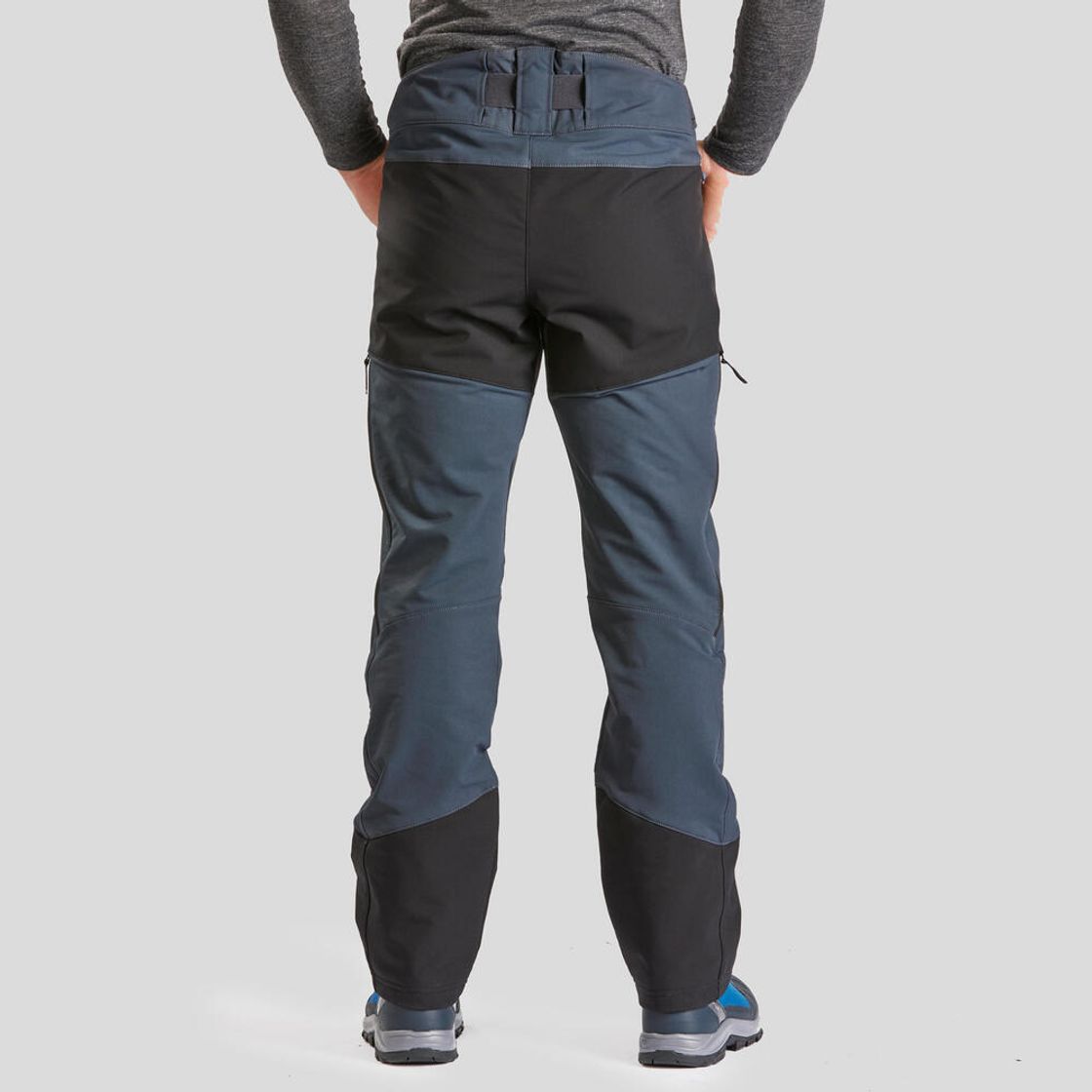 데카트론 남성 등산 방한발수 바지 SH500 벤틸레이션 적용 그라파이트 그레이(Decathlon Men's Hiking Warm Water-Repellent Ventilated Pants SH500 Graphite Grey) - 3
