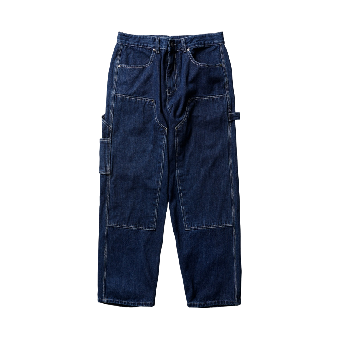 JULP4654_Blue_292 PERSTEP Double Carpenter Denim Pants Blue JULP4654