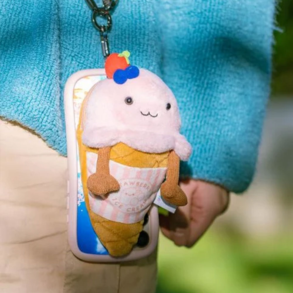맥모지 폰 뒤에 찰싹! 붙이는 인형+파우치(Magmoji — A Plush Doll & Pouch That Snaps Right Onto Your Phone!) - 2