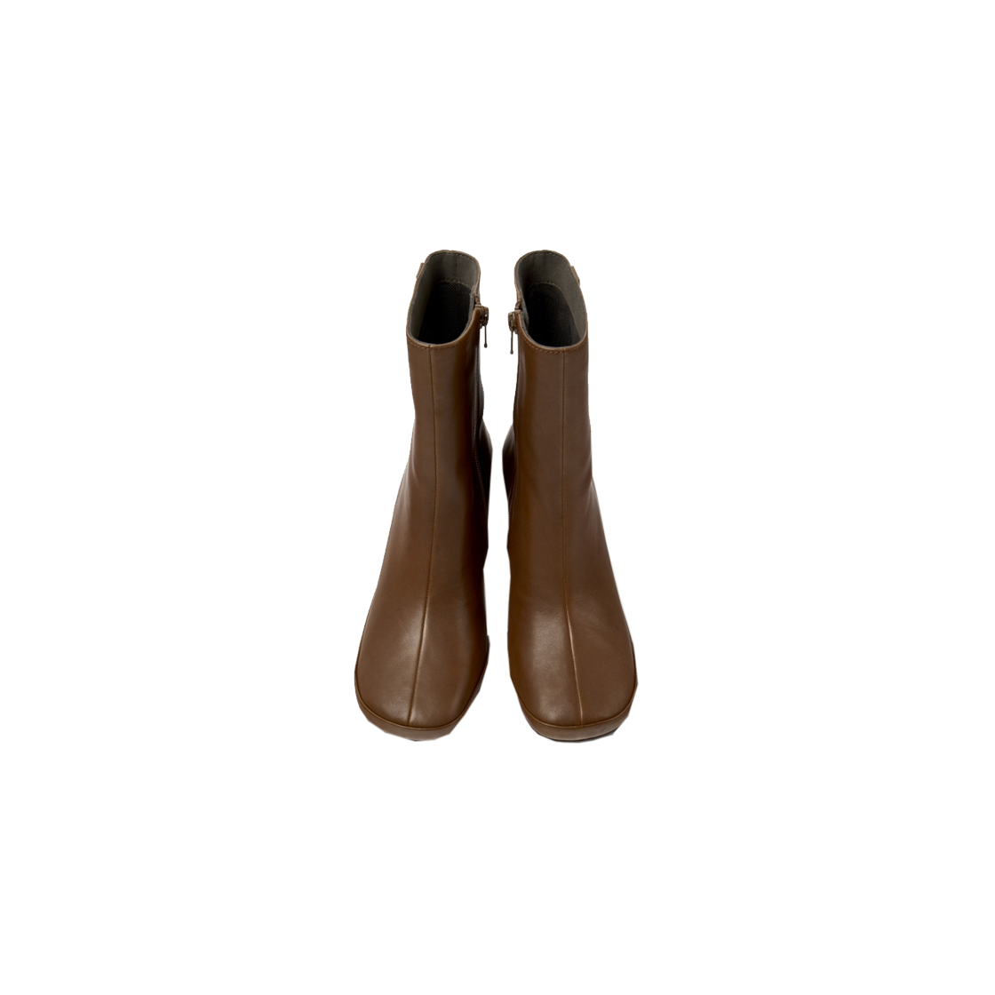 캠퍼 여성 라이트 레프트 앵클부츠 브라운(Camper Woman Right Left Boots Brown) - 3