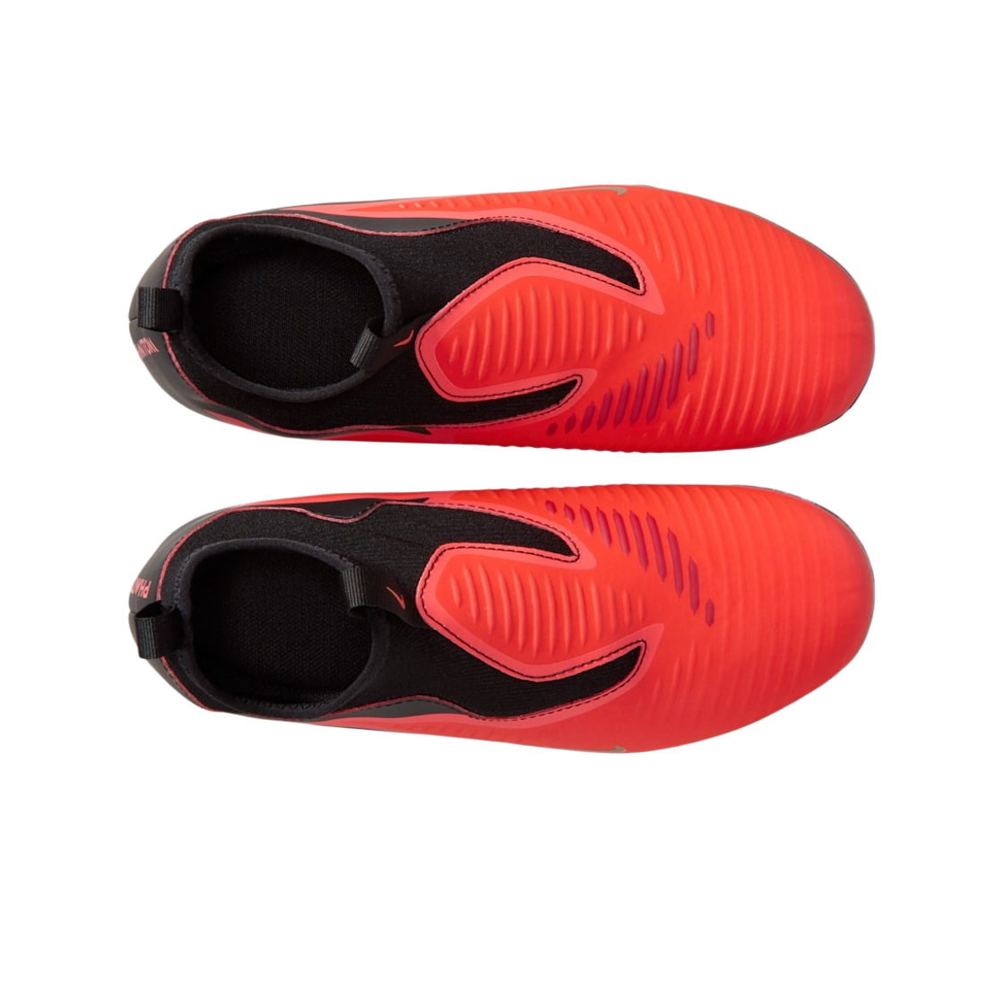 (JR) 나이키 팬텀 6 하이 아카데미 MG 브라이트 크림슨 블랙((JR) Nike Phantom 6 High Academy MG Bright Crimson Black) - 2
