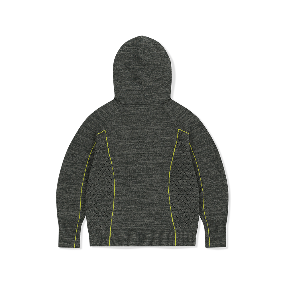 [5% 적립] 썬러브투어 페이스 메쉬 니트 후디 헤더 그린([5% 적립] sunlovetour Pace Mesh Knit Hoodie Heather Green) - 2