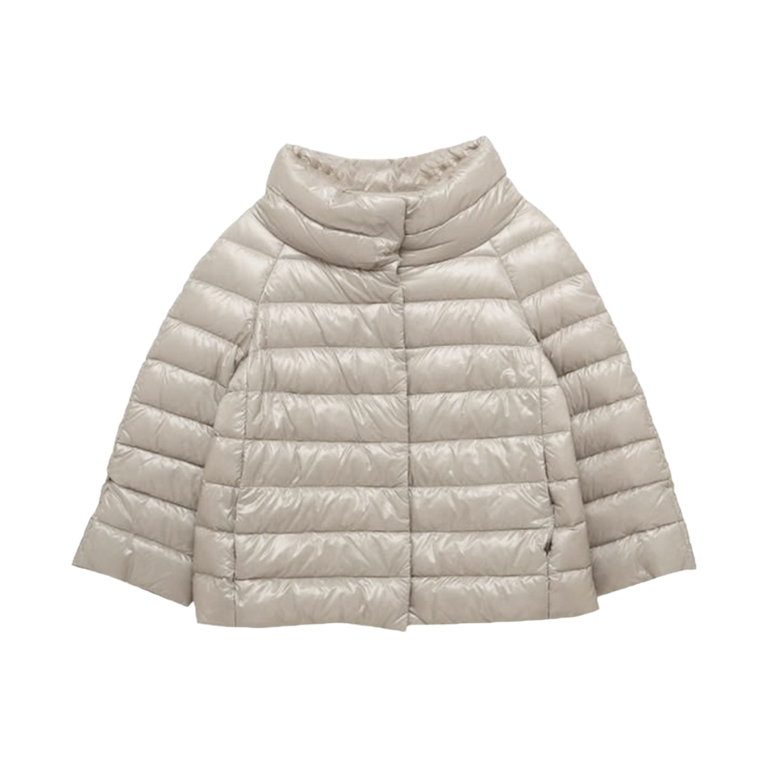 (W) 에르노 소피아 다운 자켓 베이지 그레이 펄((W) Herno Sofia Down Jacket Beige Grey Pearl)