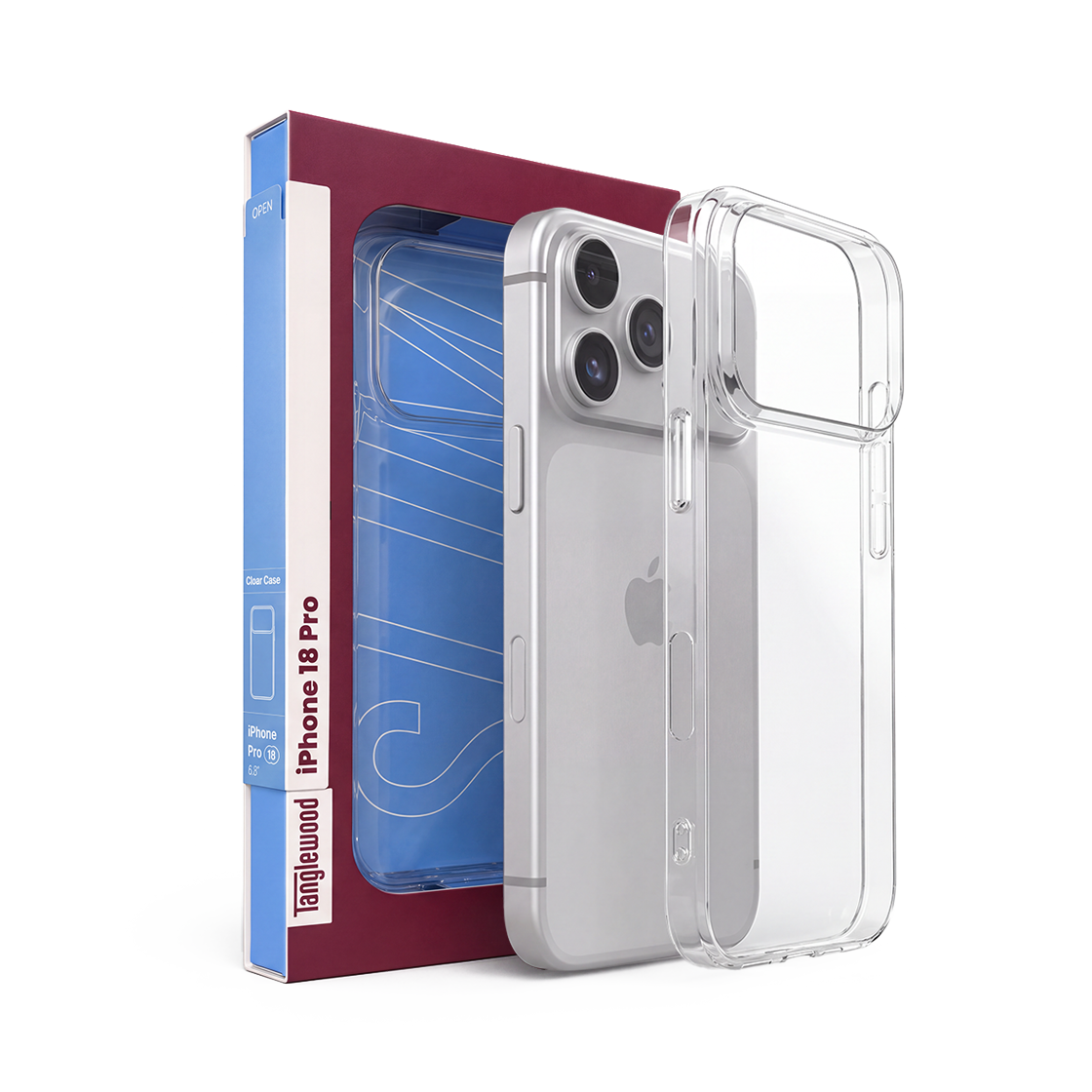 탱글우드 아이폰18 초경량 슬림핏 하드 케이스(18시리즈)(Tanglewood iPhone 18 Ultra-Light Slim-Fit Hard Case (18 Series))