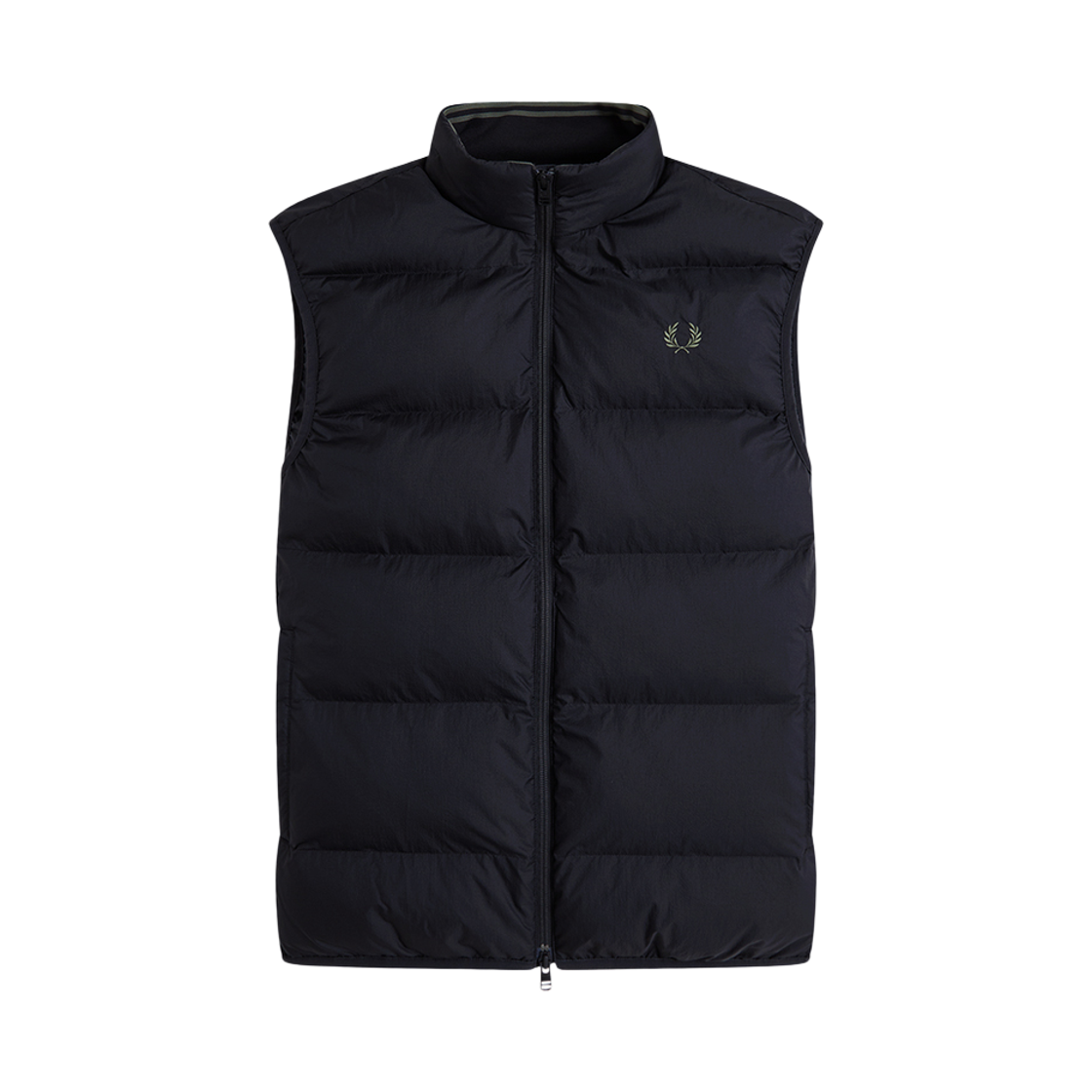 프레드페리 인슐레이트 베스트 블랙(Fred Perry Insulated Vest Black) - 1