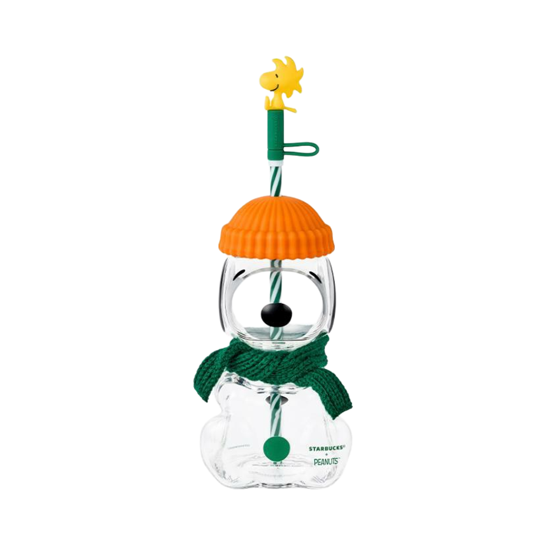 - Starbucks x Peanuts Pumpkin Glass Cold Cup 591ml
