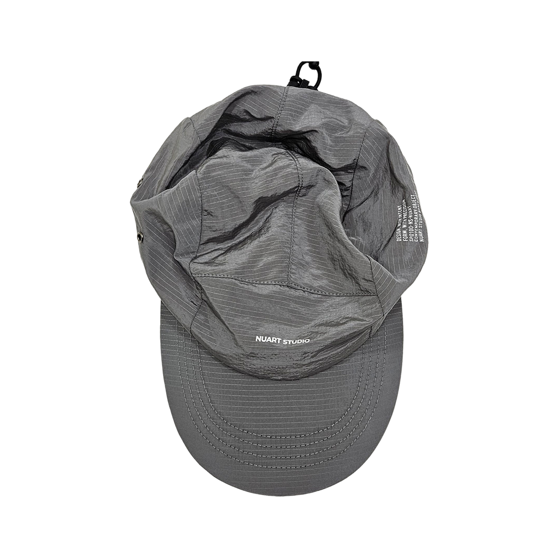 누아트 스튜디오 윈드 벤트 러닝 볼캡 그레이(NUARTSTUDIO Wind Vent Running Ball Cap Gray) - 2