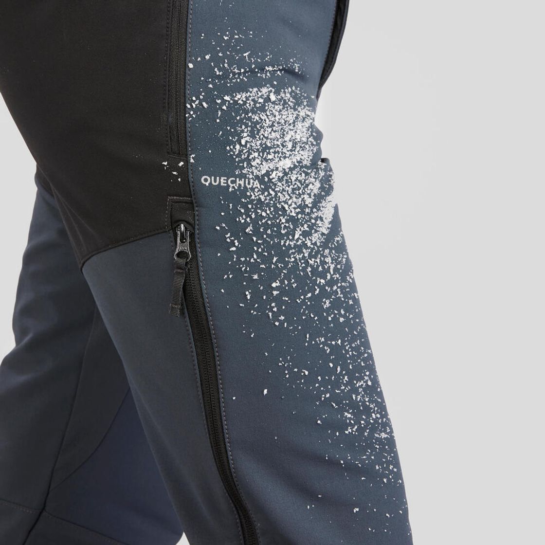 데카트론 남성 등산 방한발수 바지 SH500 벤틸레이션 적용 그라파이트 그레이(Decathlon Men's Hiking Warm Water-Repellent Ventilated Pants SH500 Graphite Grey) - 5
