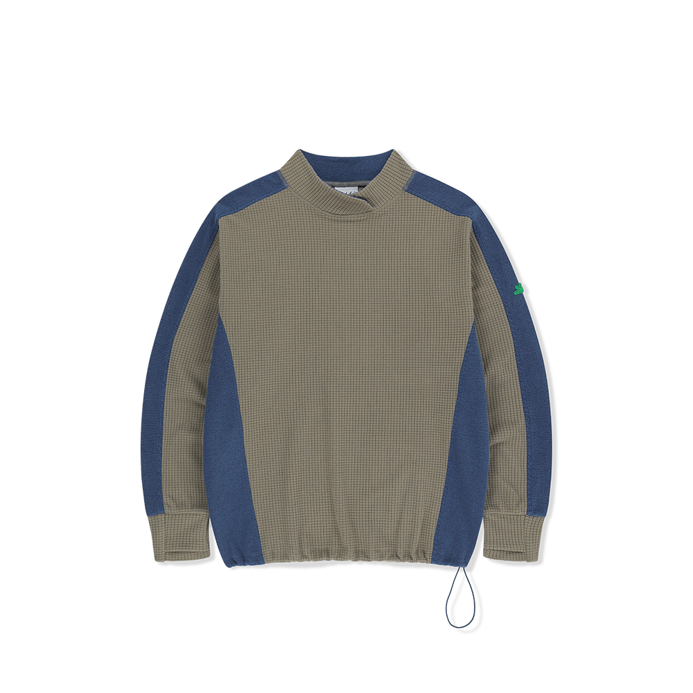 [5% 적립] 썬러브투어 그리드 플리스 풀오버 그레이([5% 적립] sunlovetour Grid Fleece Pullover Grey)