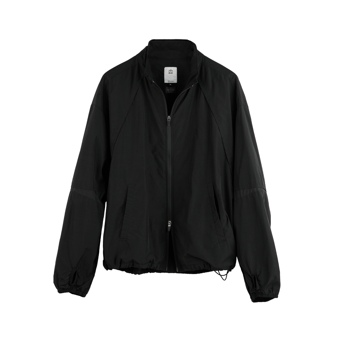 폴리테루 블록 블루종 블랙(Polyteru Block Blouson Black)
