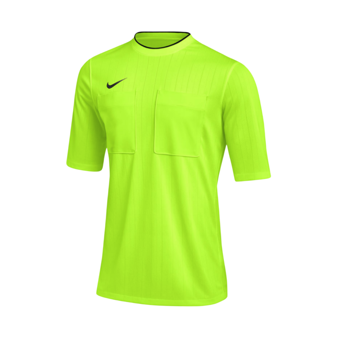 DH8024-702 Nike Dri-Fit Referee II Jersey T-Shirt Volt Black - Asia