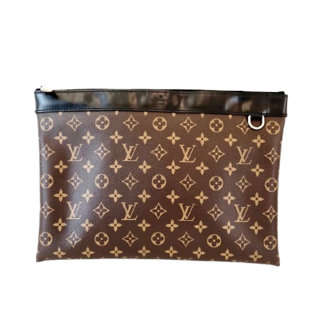 ITAINMMPID7Q Louis Vuitton Monogram Macassar Discovery Clutch GM