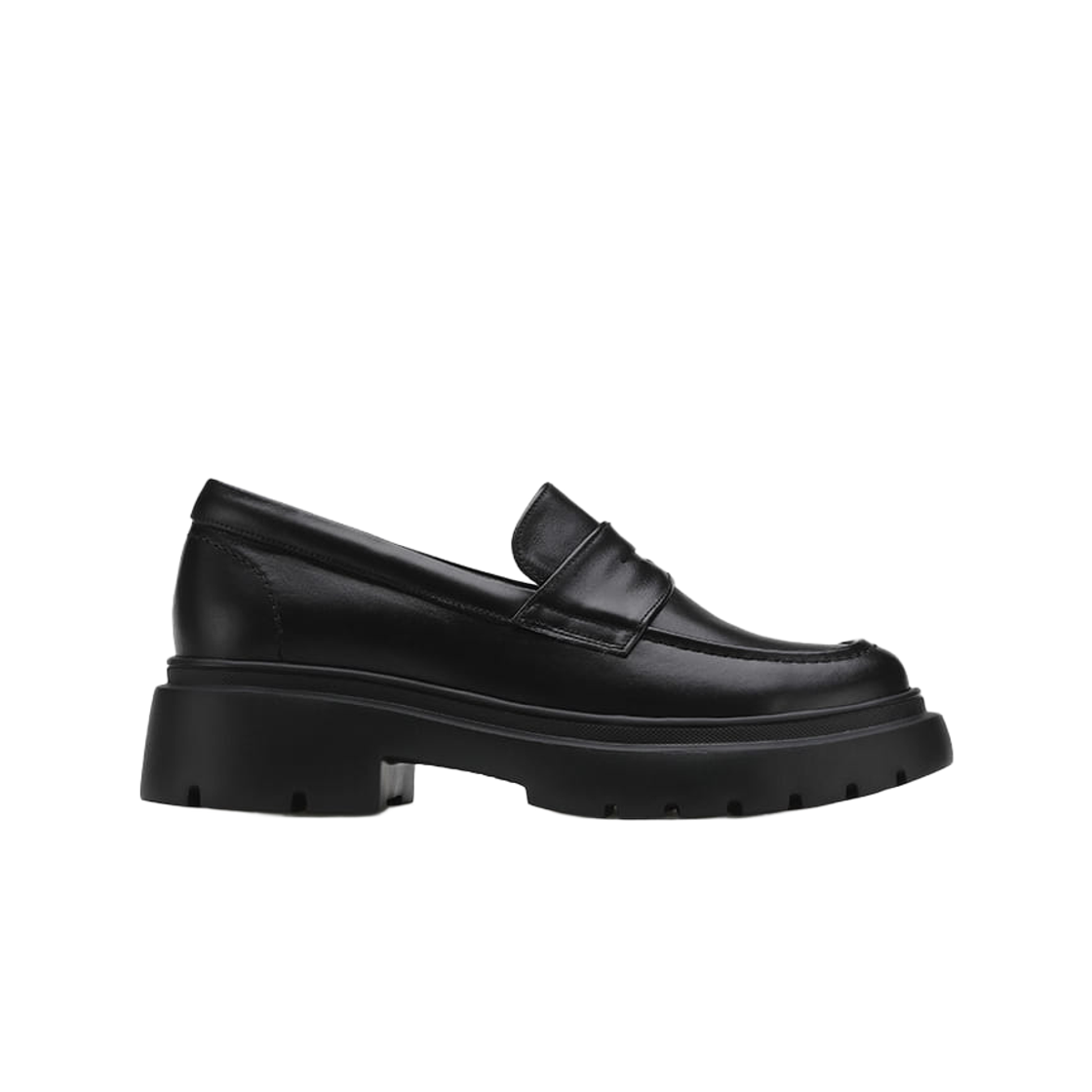 8TMCM35S1R Thom McAn CAMILLA 03 Women Loafer Black Solid