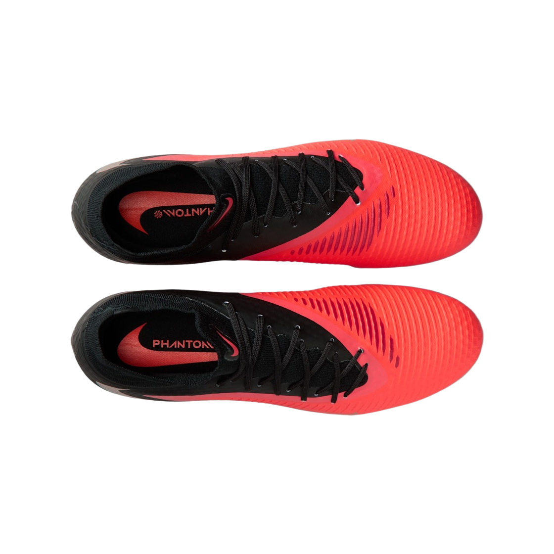 나이키 팬텀 6 하이 아카데미 FG/MG 브라이트 크림슨 블랙(Nike Phantom 6 High Academy FG/MG Bright Crimson Black) - 2