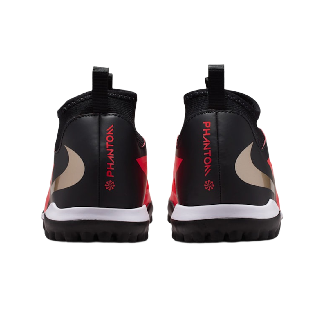 (JR) 나이키 팬텀 6 하이 아카데미 브라이트 크림슨 블랙((JR) Nike Phantom 6 High Academy Bright Crimson Black) - 3